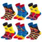 Preview: 6 Paar TippTexx 24 Kinder Socken Feuerwehr